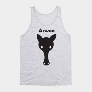 "Arwoo" said the Wolf Tank Top